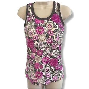The North Face Women's Athletic Tank Top. Black and Pink. Size Small